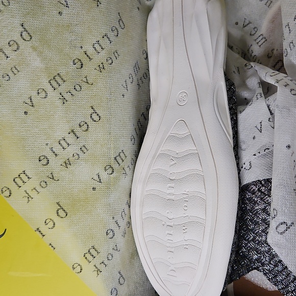 NWT Bernie Mev Women's Bon Bon Sandal Black Shimmer Sz 39 Or 8 - Picture 6 of 6